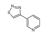 3-(4-1,2,3-THIADIAZOLYL)PYRIDINE structure