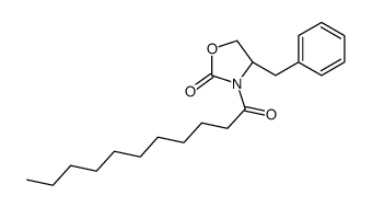 (4R)-4-benzyl-3-undecanoyl-1,3-oxazolidin-2-one Structure