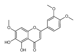 5,6-dihydroxy-7,3',4'-trimethoxyflavone图片