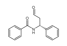 (R)-N-(3-oxo-1-phenylpropyl)benzamide结构式