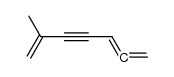 6-Methyl-1,2,6-heptatrien-4-yne Structure