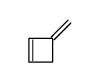 3-methylidenecyclobutene Structure