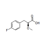 (S)-3-(4-氟苯基)-2-甲氧基丙酸结构式