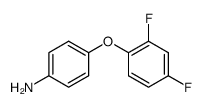 4-(2,4-difluorophenoxy)aniline structure