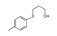 3-(4-methylphenyl)sulfanylpropan-1-ol Structure