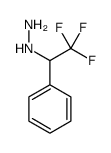 (2,2,2-trifluoro-1-phenylethyl)hydrazine结构式