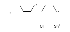 dibutyl-chloro-methylstannane结构式