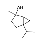 5-isopropyl-2-methyl bicyclo(3.1.0)hexan-2-ol Structure