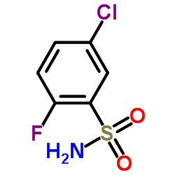 5-Chloro-2-fluorobenzenesulfonamide structure