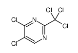 4,5-dichloro-2-(trichloromethyl)pyrimidine Structure