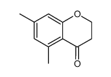 4H-1-BENZOPYRAN-4-ONE, 2,3-DIHYDRO-5,7-DIMETHYL- Structure