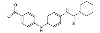 N-[4-(4-nitroanilino)phenyl]piperidine-1-carbothioamide结构式