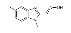 1H-Benzimidazole-2-carboxaldehyde,1,5-dimethyl-,oxime(9CI) picture