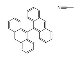 acetonitrile,9-anthracen-9-ylanthracene结构式