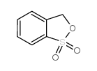 3H-2,1-Benzoxathiole,1,1-dioxide结构式