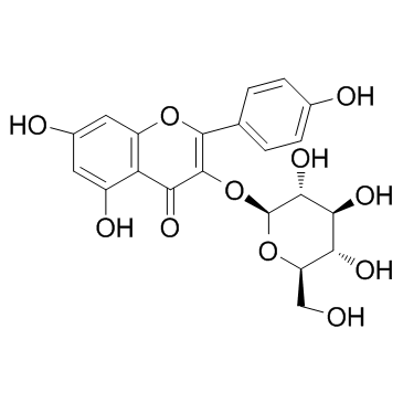 Astragalin Structure