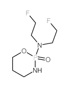 2H-1,3,2-Oxazaphosphorin-2-amine,N,N-bis(2-fluoroethyl)tetrahydro-, 2-oxide结构式