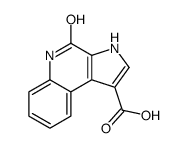 4-氧代-4,5-二氢-3H-吡咯并[2,3-c]喹啉-1-羧酸结构式