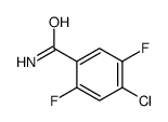 4-Chloro-2,5-difluorobenzamide结构式