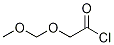 MethoxyMethyloxy acetyl chloride Structure