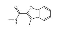 N,3-dimethylbenzofuran-2-carboxamide Structure