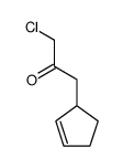 2-Propanone,1-chloro-3-(2-cyclopenten-1-yl)- picture