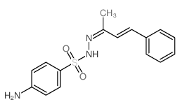 4-Amino-N-(1-methyl-3-phenyl-2-propenylidene)benzenesulfonohydrazide picture