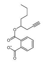 2-oct-1-yn-4-yloxycarbonylbenzoate结构式