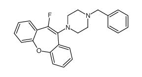 1-benzyl-4-(5-fluorobenzo[b][1]benzoxepin-6-yl)piperazine Structure