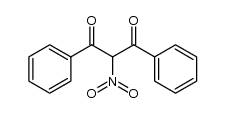 2-nitro-1,3-diphenyl-propane-1,3-dione结构式