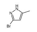 5-Bromo-3-methyl-1H-pyrazole Structure