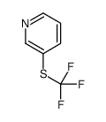 3-(trifluoromethylsulfanyl)pyridine Structure