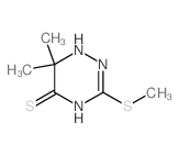 6,6-dimethyl-3-methylsulfanyl-1,2-dihydro-1,2,4-triazine-5-thione picture