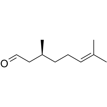 (-)-citronellal structure