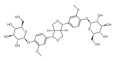 (+)-Pinoresinol Structure