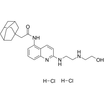 AZ10606120 dihydrochloride结构式