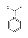 chlorofluoro(pyridin-1-ium-1-yl)methanide Structure