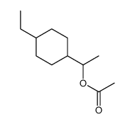 1-(4-ethylcyclohexyl)ethyl acetate结构式