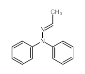 Acetaldehyde,2,2-diphenylhydrazone Structure