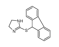 2-(9H-fluoren-9-ylsulfanyl)-4,5-dihydro-1H-imidazole Structure