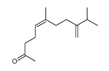 (Z)-6,10-Dimethyl-9-methylene-5-undecen-2-one Structure