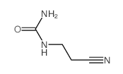 Urea, N-(2-cyanoethyl)-结构式