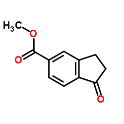 Methyl 1-oxo-5-indanecarboxylate Structure