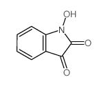 1-hydroxyindole-2,3-dione Structure