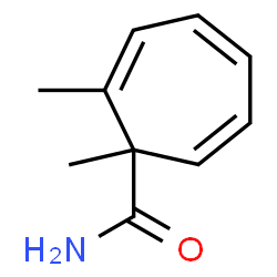 2,4,6-Cycloheptatriene-1-carboxamide,1,2-dimethyl-(9CI)结构式