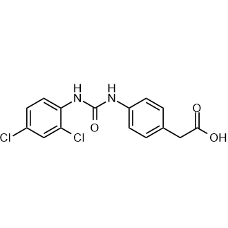 2-(4-(3-(2,4-Dichlorophenyl)ureido)phenyl)aceticacid picture