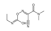 [[1-cyano-2-(dimethylamino)-2-oxoethylidene]amino] N-ethylcarbamate结构式