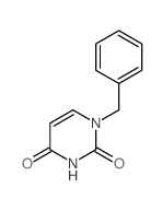 2,4(1H,3H)-Pyrimidinedione,1-(phenylmethyl)-结构式