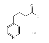 4-PYRIDINE BUTYRIC ACID HYDROCHLORIDE structure