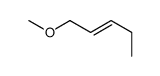 1-methoxypent-2-ene Structure